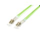 Equip 255711 cable de fibra optica 1 m LC OM5 Verde
